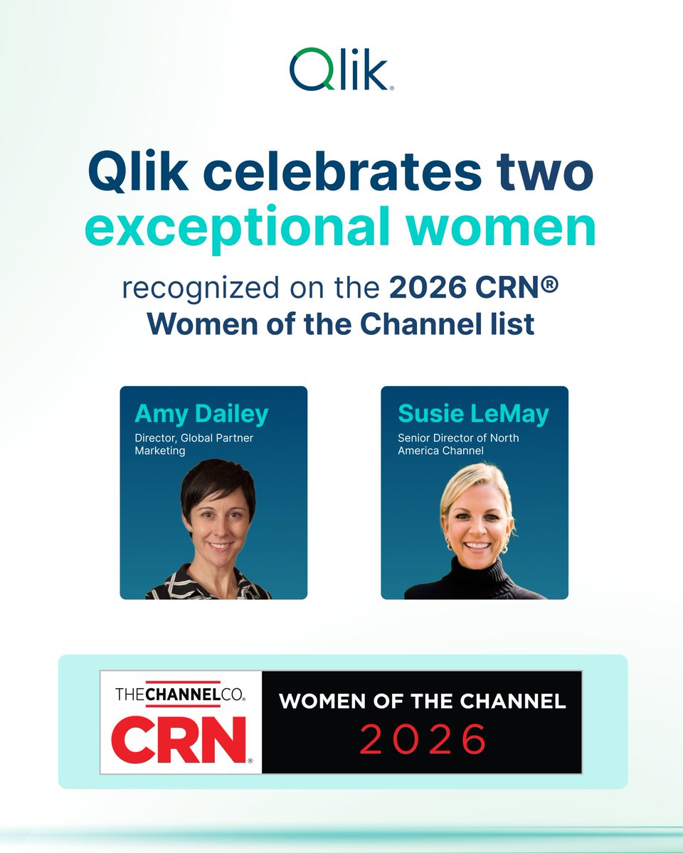 Qlik tweet media