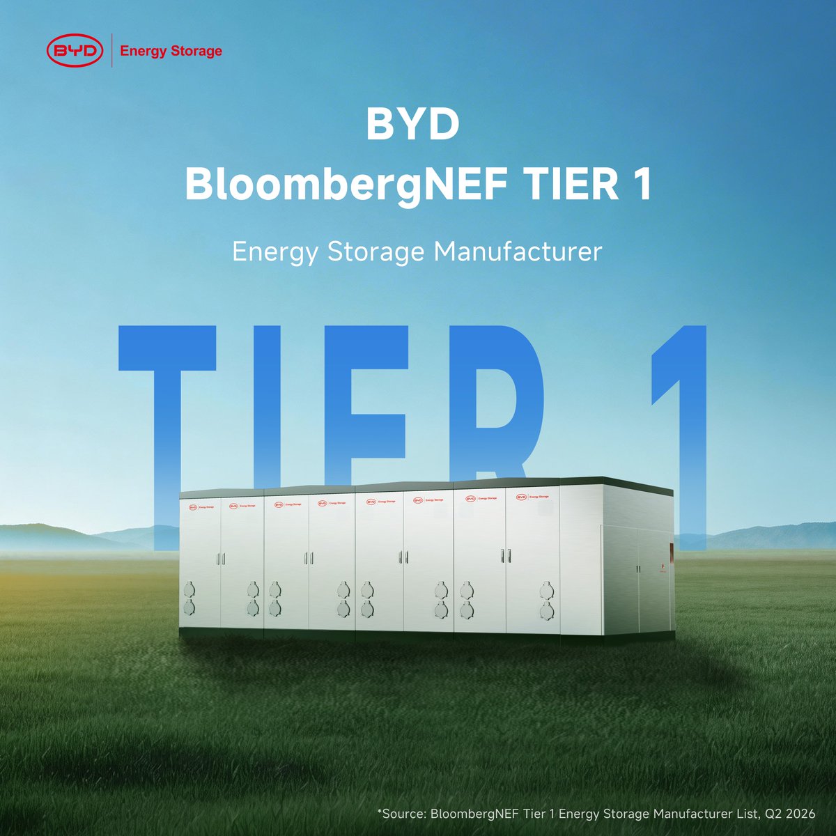 BYD Energy Storage tweet media