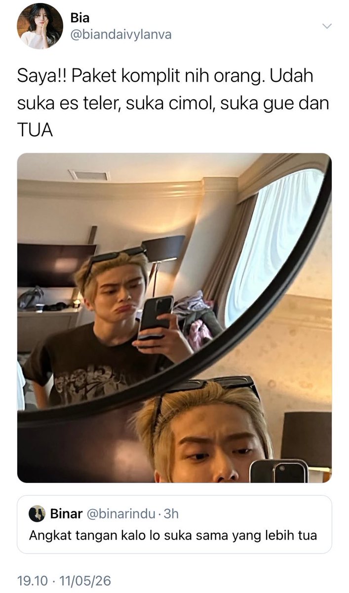 una tweet media