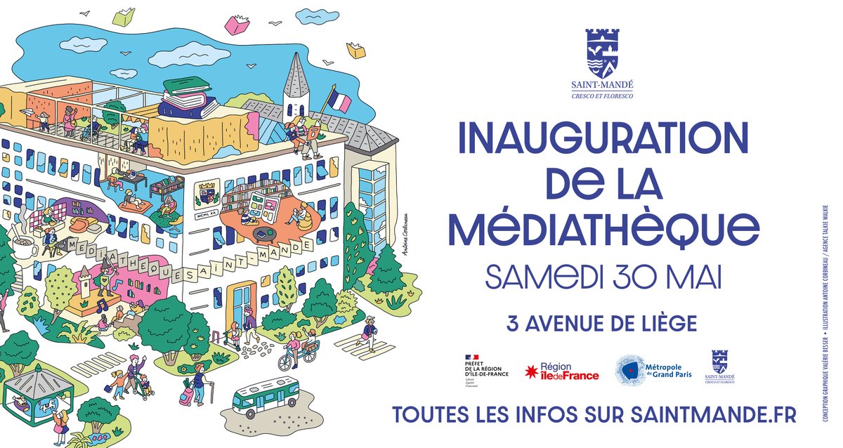 Ville de Saint-Mandé tweet media