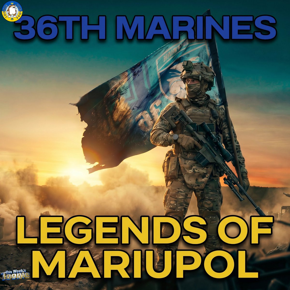 toonie_tuesday's tweet photo. ⚓  With Will and Iron  ⚓

This Tuesday, we’re supporting the 36th Marine Brigade - heroes known for their stand in Mariupol and for holding some of the toughest lines of this war. Today they’re fighting in the Kostyantynivka direction, where mobility keeps Marines alive.  We’re fundraising for a pickup truck they urgently need to stay fast, protected, and effective.

For more information, watch “This Week’s Toonie” - link in the comments.