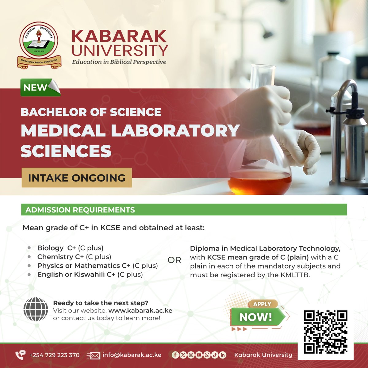 Kabarak University tweet media