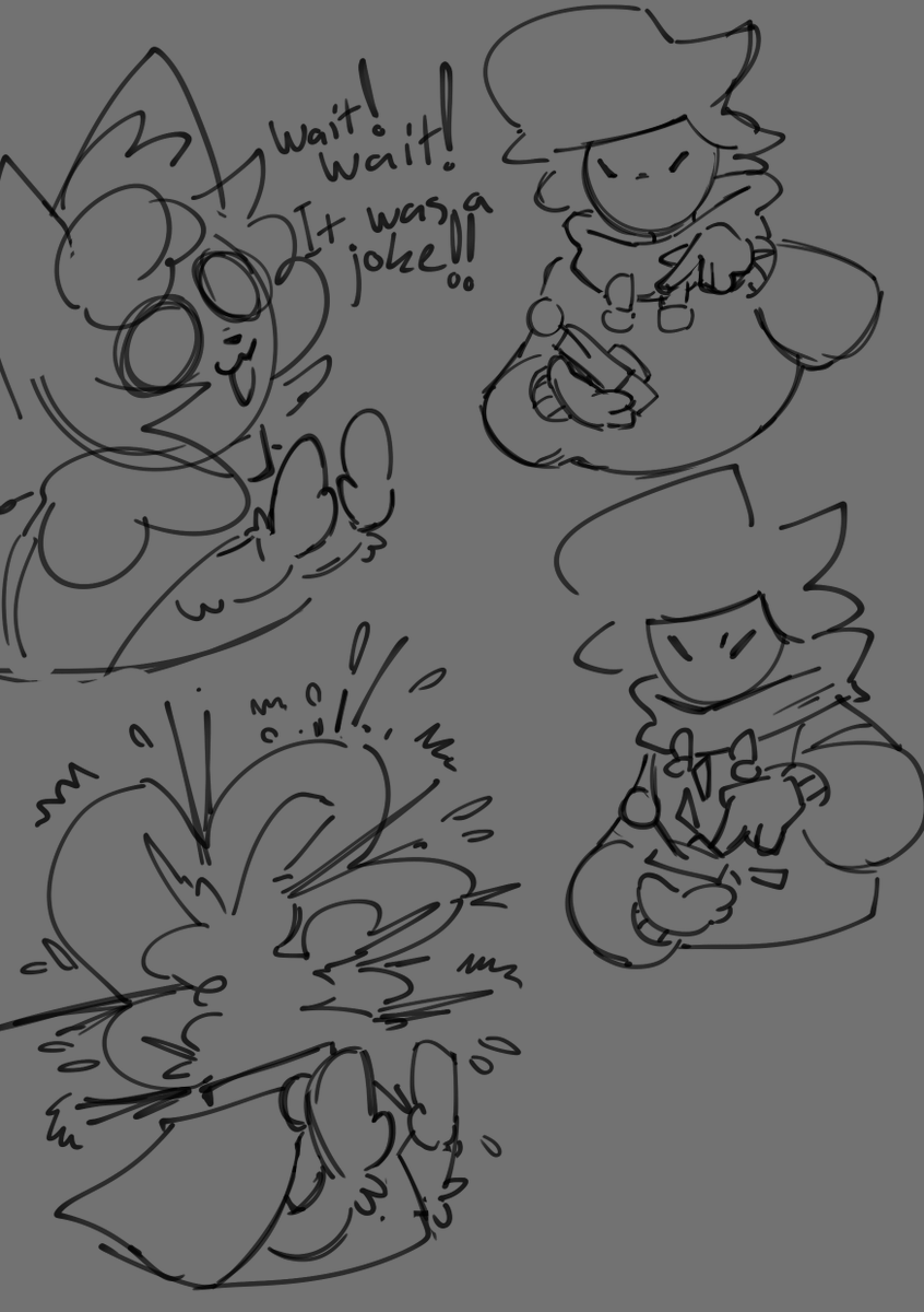 ThatOneVilzo's tweet photo. heres a part 2 of these goobers. Happy birthday @M0moTheNPC and @fruttymoment !! https://t.co/PTzzd8agT3