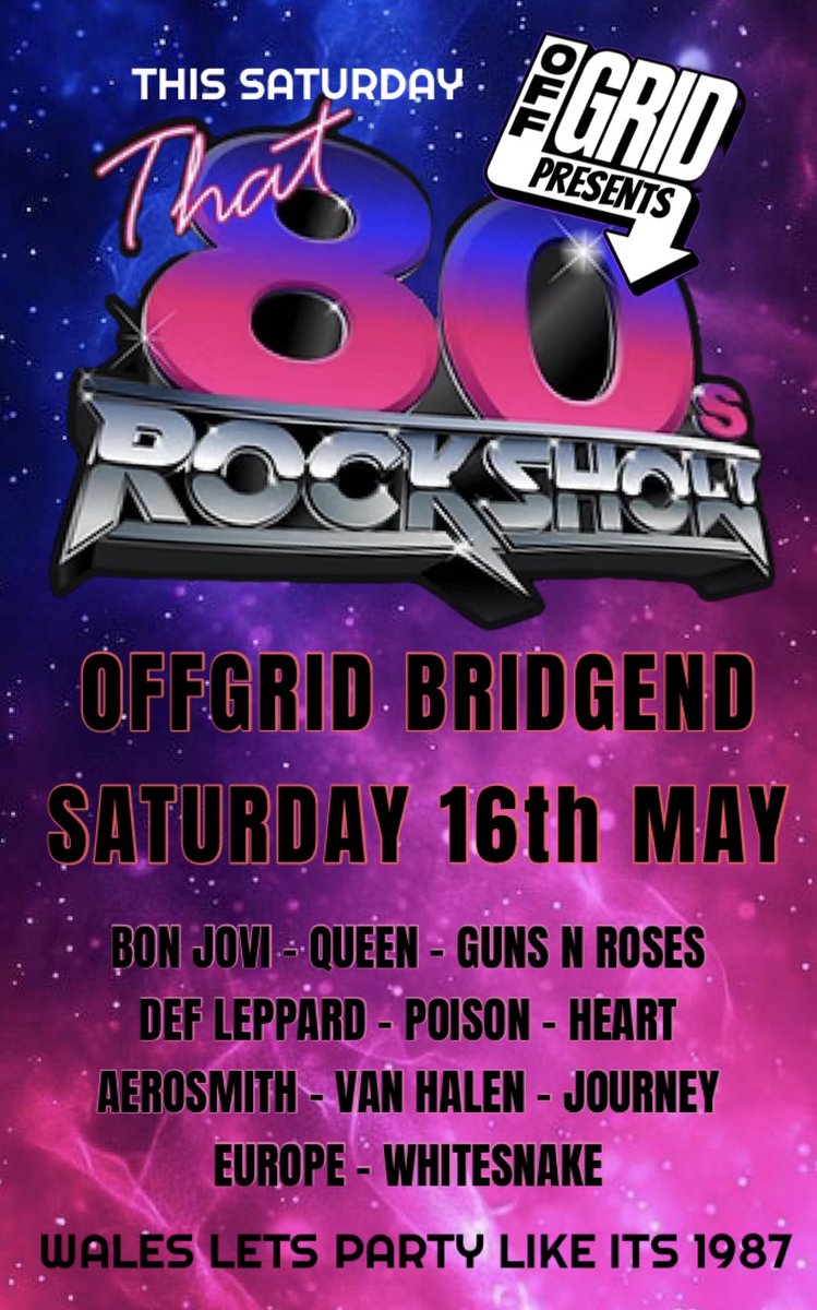 That 80s Rock Show tweet media