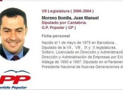 Nacido en Barcelona, diputado por Cantabria y ahora adorador de Blas Infante...es como "la falsa monea que de mano en mano va y ninguno se la quea"
