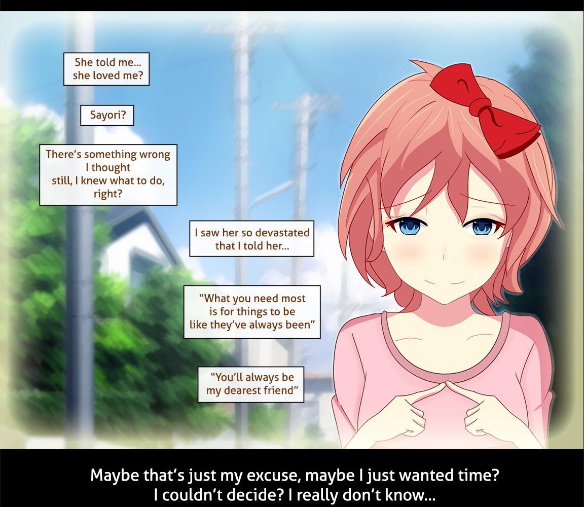Daily Pics of MC & Sayori tweet media