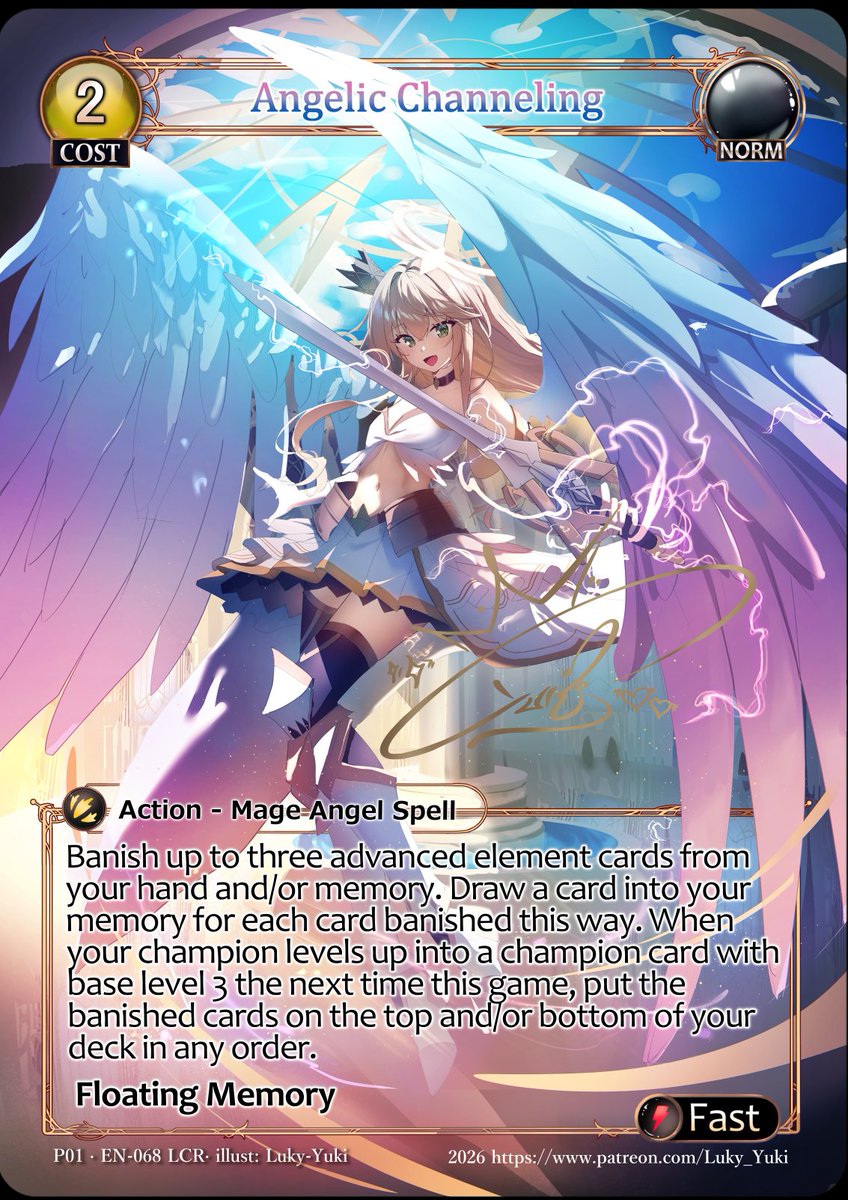 May's proxy is Angelic Channeling, featuring Triskit! Join through