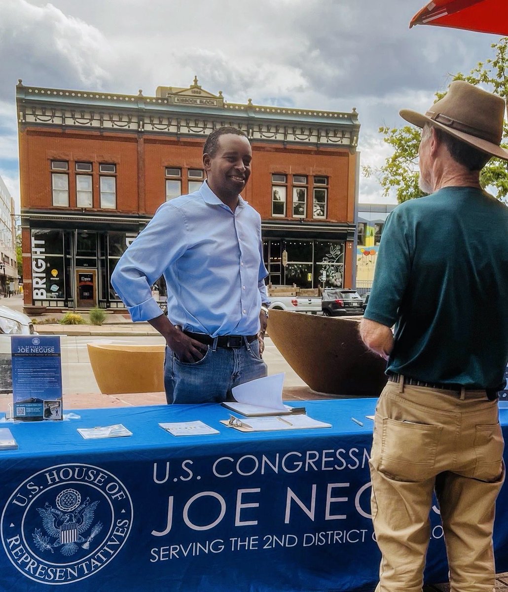 Rep. Joe Neguse tweet media