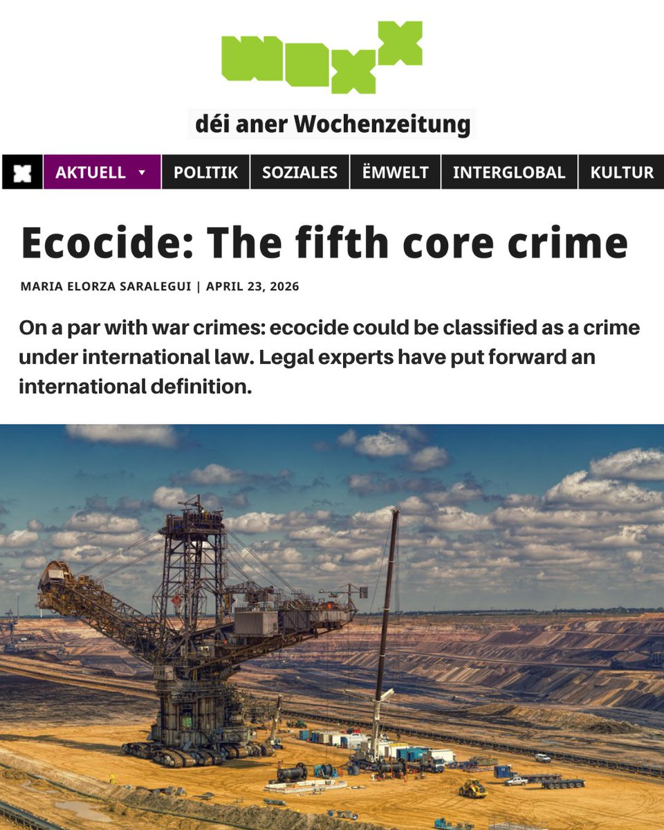 Stop Ecocide International tweet media