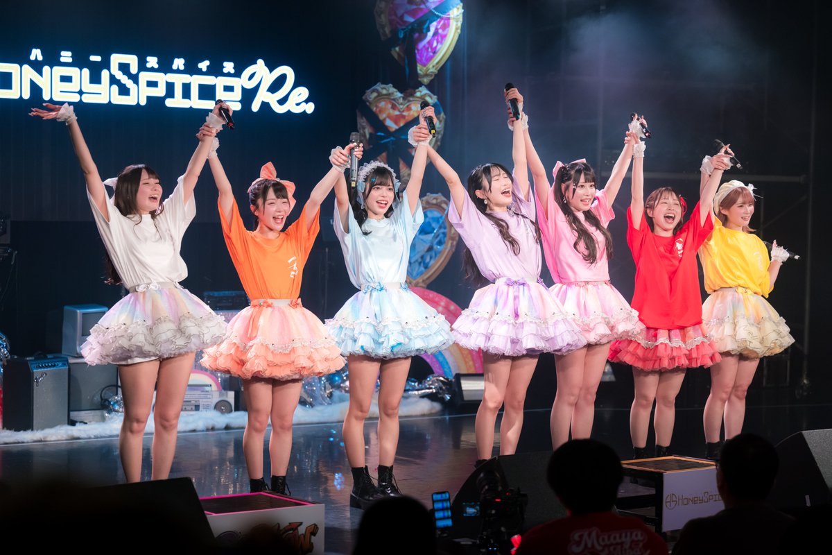 ハニスパ7周年記念ワンマンお疲れ様でした。
