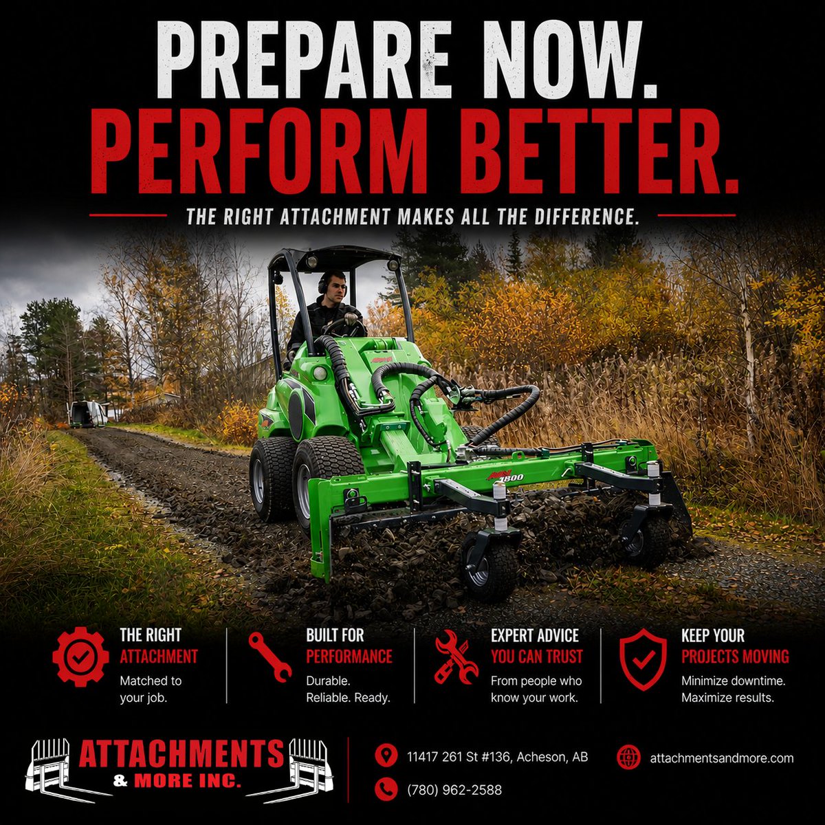 AttachmentsAB's tweet photo. It’s not the job slowing you down—
it’s your setup.

✔ Right attachments
✔ Custom solutions
✔ Repairs that keep you moving

📞 (780) 962-2588
🌐 https://t.co/1zhZg3SDug

#Construction #HeavyEquipment #Contractors #Alberta https://t.co/YgxZroebl5