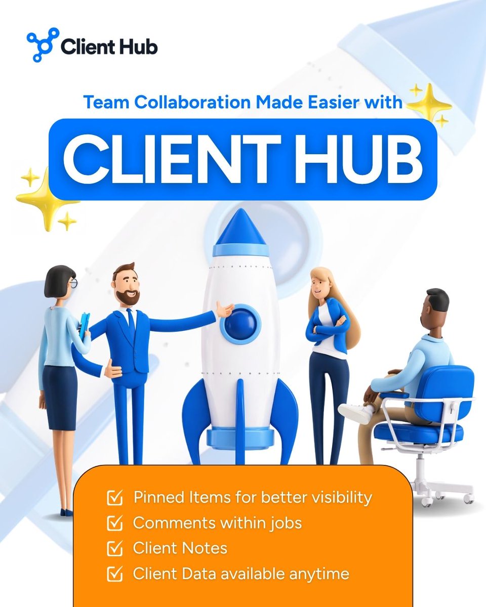 Client Hub tweet media