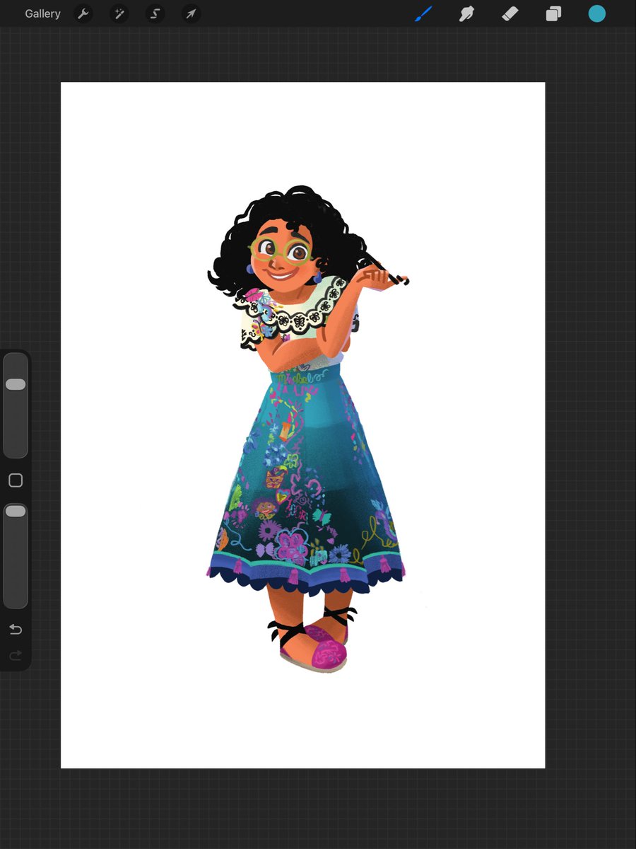 Anna022611's tweet photo. #Disney #Encanto #Mirabel #illustrationㅤ https://t.co/yfMgCIYYVl