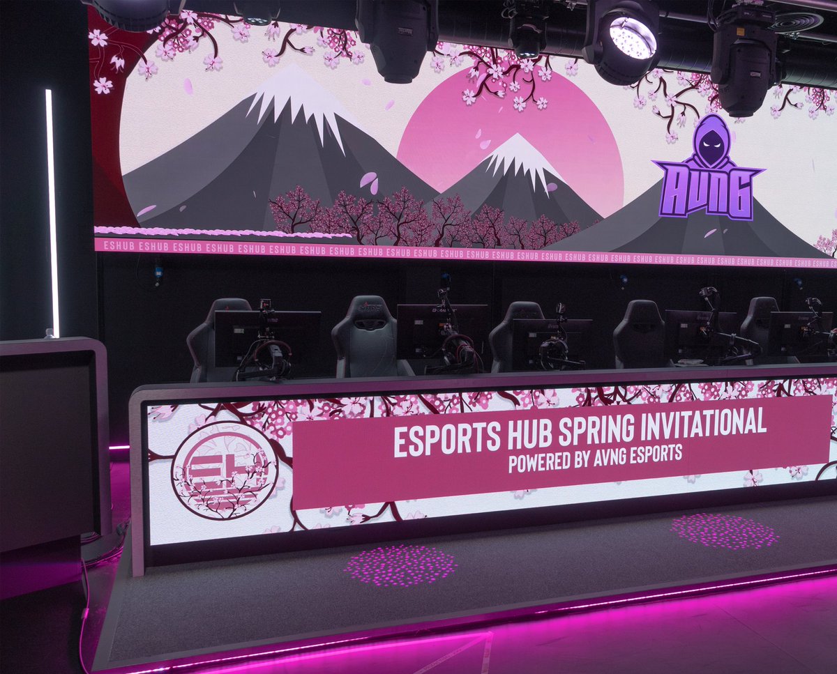 jwsureshotZz's tweet photo. Once again incredibly thankful to have been brought back to be the Graphics Lead for the @theesporthub spring invitational that happened a couple weeks ago now 🌸!

I was responsible for all the arena and stream graphics for the weekend!

📸 @haz3shot https://t.co/TyzuqYeAf9
