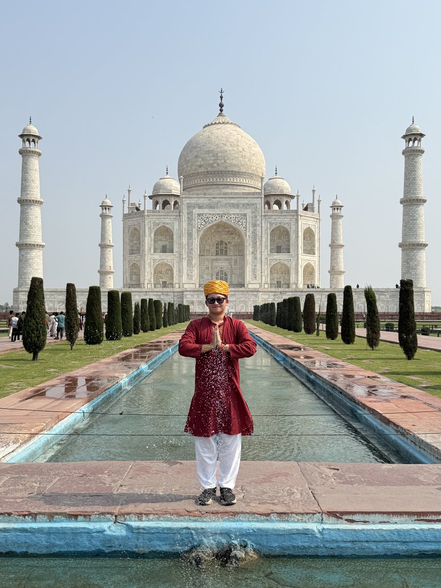 _keito_2000_'s tweet photo. インドにいます🇮🇳
今日はタージマハルでマハラジャごっこしてきました。
明日夜発の便で帰ります🇯🇵 https://t.co/iwWq6O35X1
