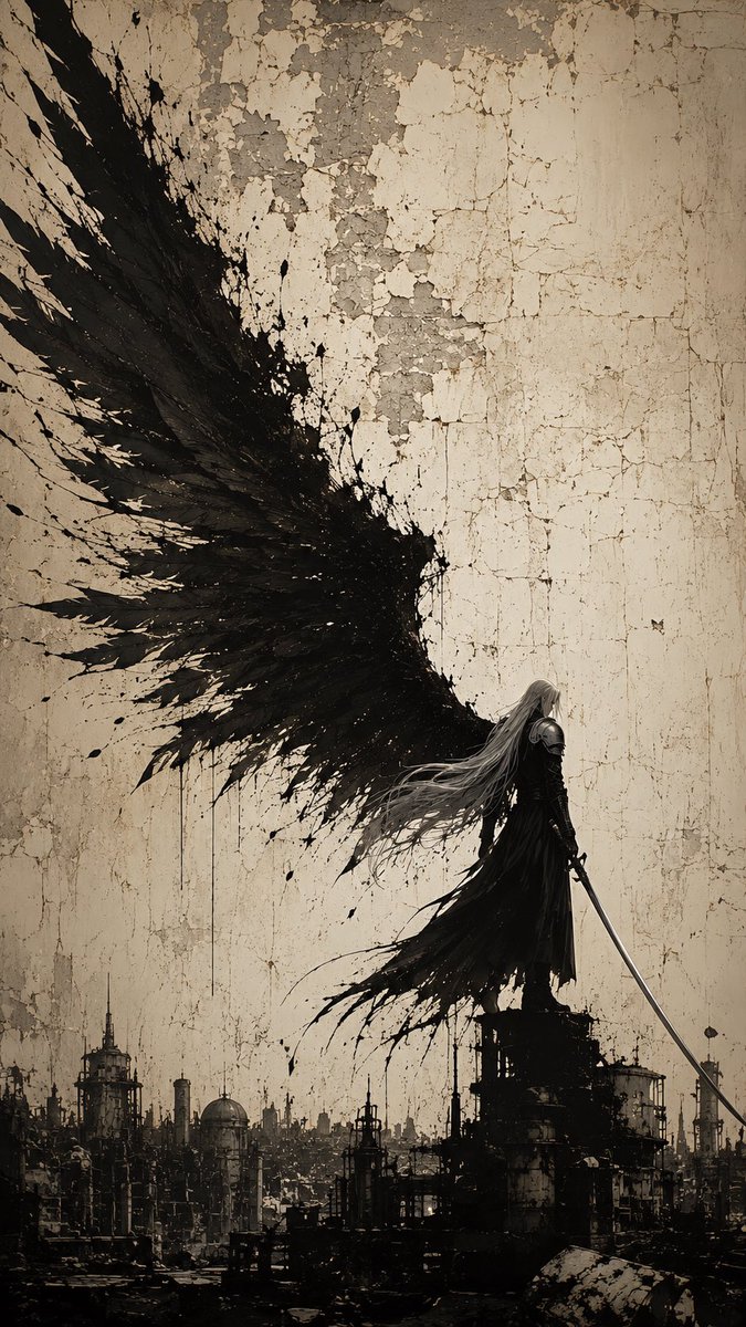 AIna_artmusic's tweet photo. Thanks. This one screaming Sephiroth 
😅😍 https://t.co/SAU6VdyYvz