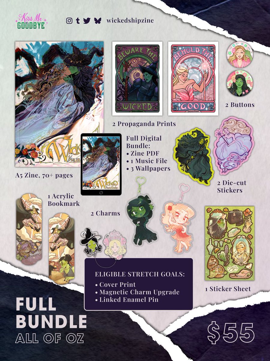 Wicked Ship (Gelphie) Zine tweet media