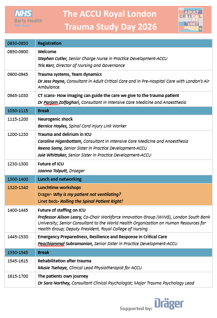 Cyclelad's tweet photo. With just over 6 weeks to go until The Royal London Trauma Study Day 2026, we are excited to share our final program!

This is selling out fast so don't miss the opportunity to attend this hugely popular day. 

https://t.co/uylrbxQ9tD https://t.co/qCzpxw4g2t