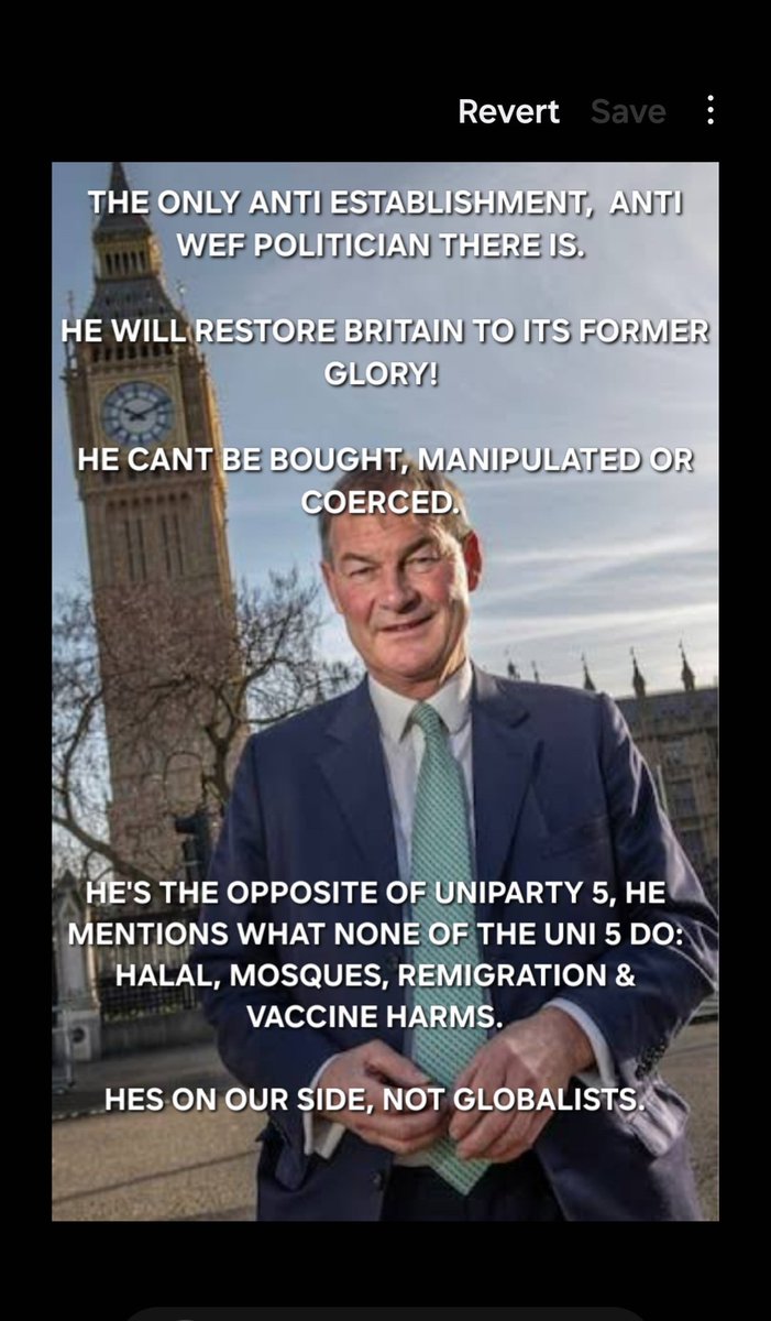 He's absolutely anti establishment!