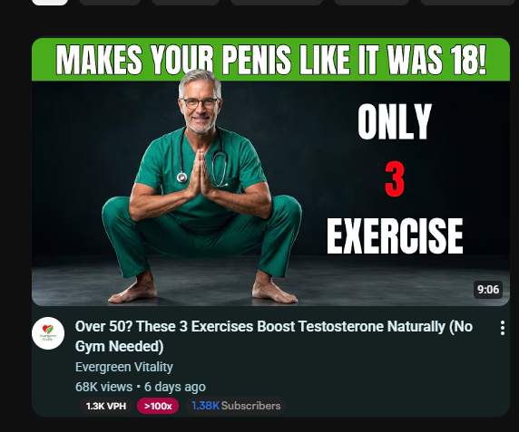 Comedia's tweet photo. When you go too deep into YouTube niche research🙏 https://t.co/HfFZJVkhov
