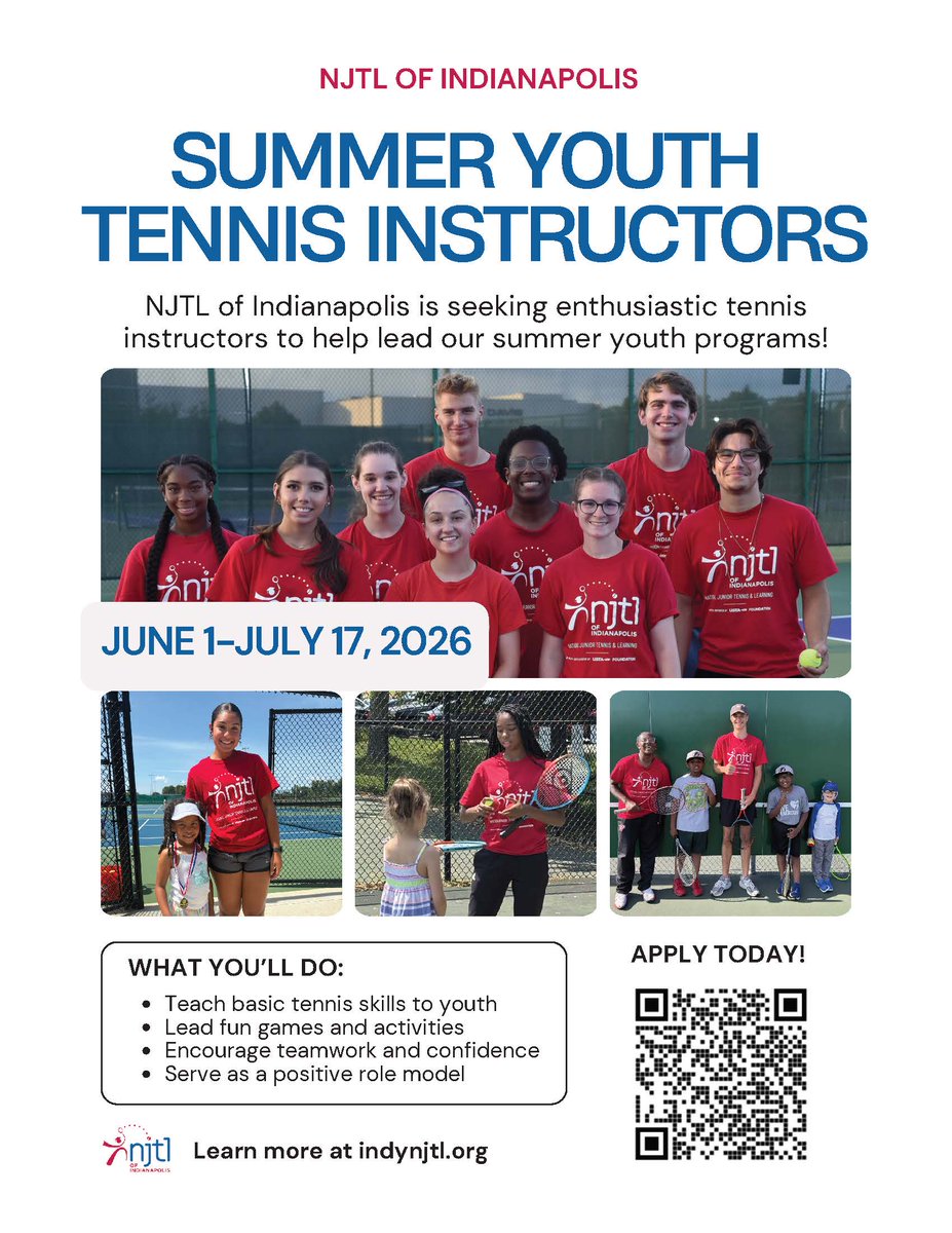 NJTL of Indianapolis 🎾📚 tweet media