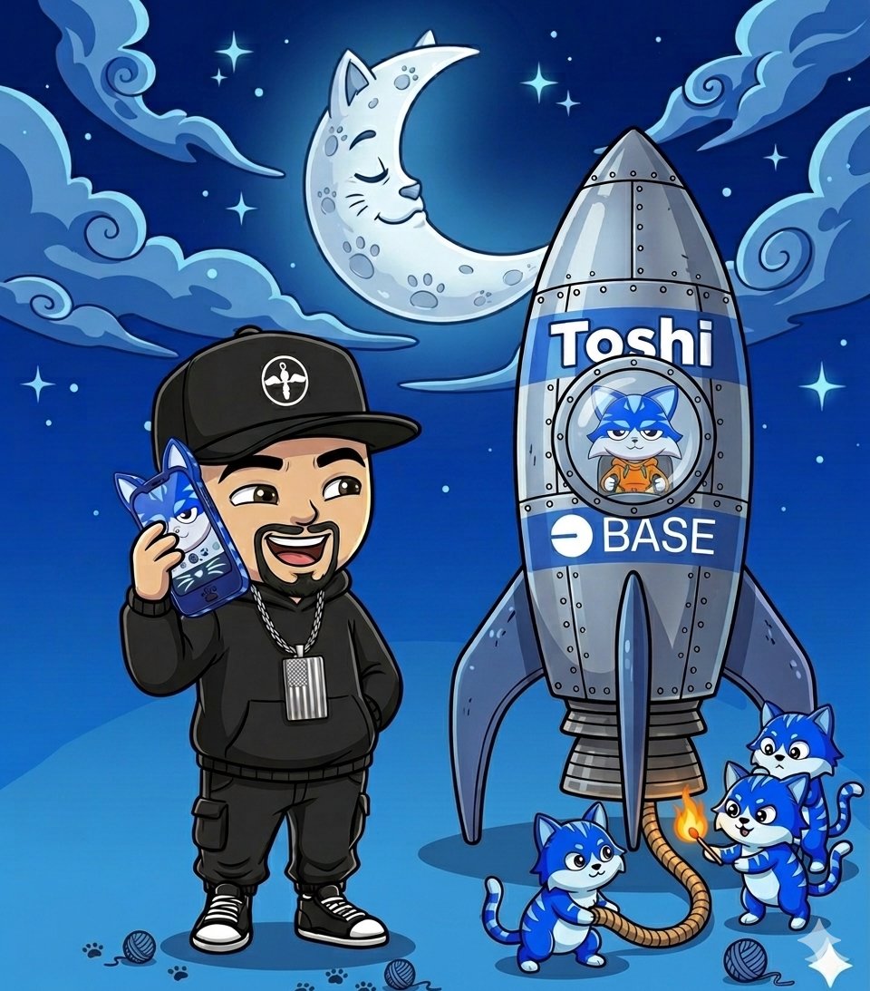 idle_Ties's tweet photo. 👨🏻‍💼What if we don’t get there this time?  
Well… we try again. 🌕 $TOSHI doesn’t quit. 
#Toshigang locked in, fuse lit. We’re all in this together and the mission stays the same. To the moon!  
#Toshi #Base #ToshiArmy #NeverQuit
  🚀
🔥 https://t.co/11zwtIb2G6