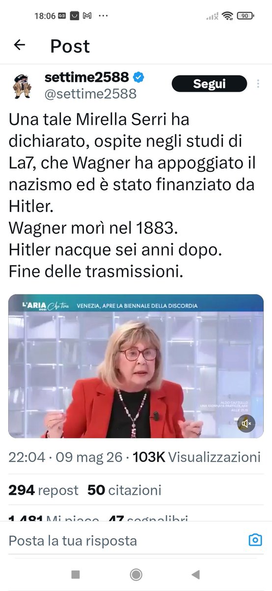 ho il terrore che questa sinistra vada al governo,