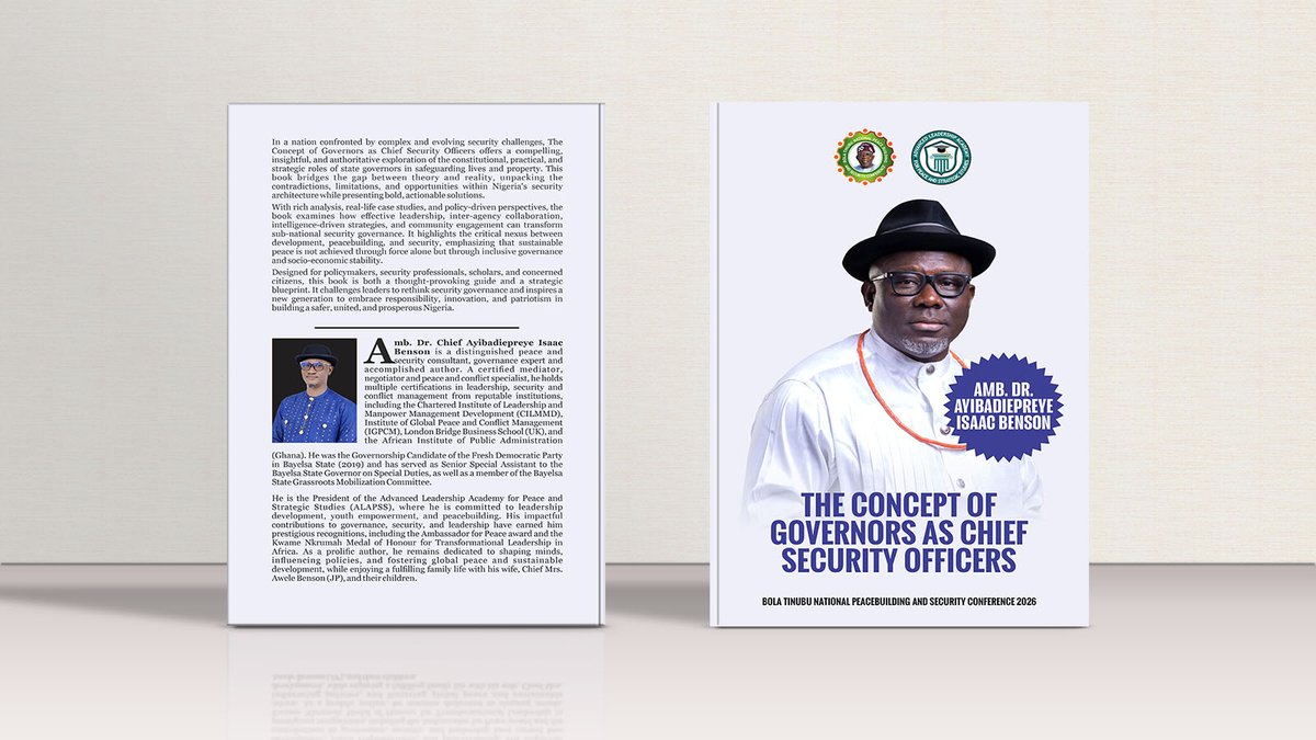 brosdeiv's tweet photo. A few weeks ago, we had the distinct honor of working on a very special project for Amb. Dr. Preye Isaac Benson.

Huge thanks to Dr. Benson for trusting our creative vision with this project.

#BookDesign #leadership #BookPrinting
#BookFormatting #BookPublishing https://t.co/RdNJVEh5j1