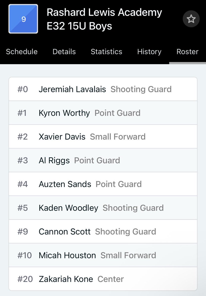 Rashard Lewis Academy tweet media