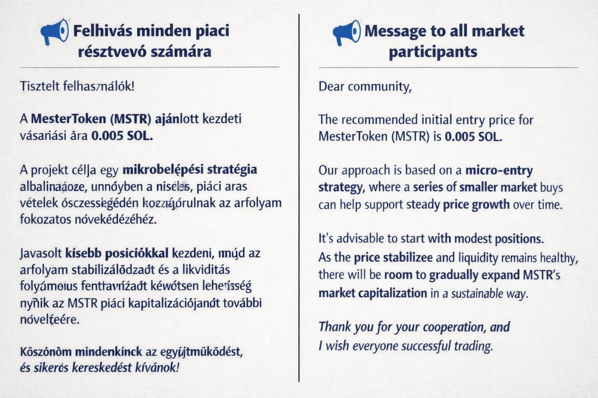 MesterToken #MSTR tweet media