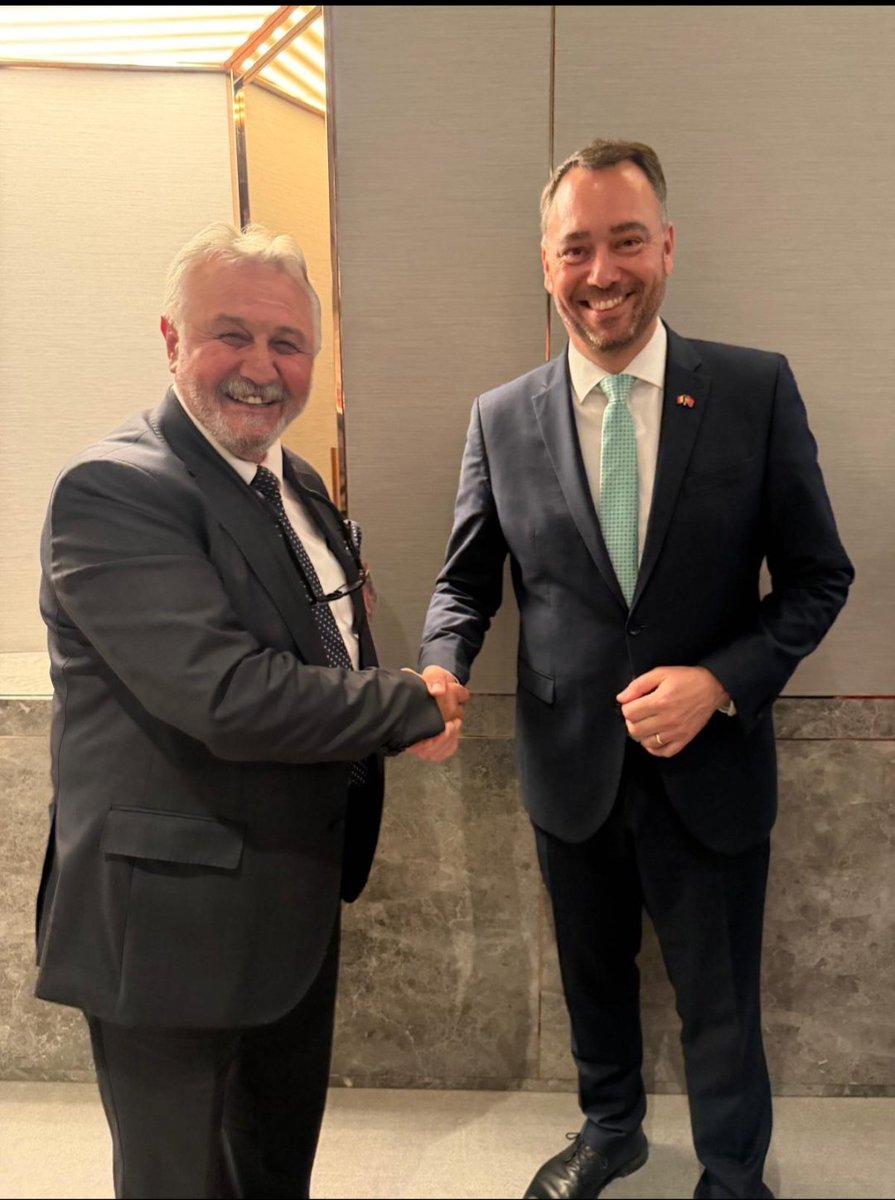 SebahattinTet18's tweet photo. Yıllar sonra İstanbul'da karşılaşmak, çok güzeldi kıymetlı kadim dostum Maxime Prevot Belçika Dişişleri Bakanımız..
Eski günlerden konuştuk. https://t.co/TArvCoPE0v
