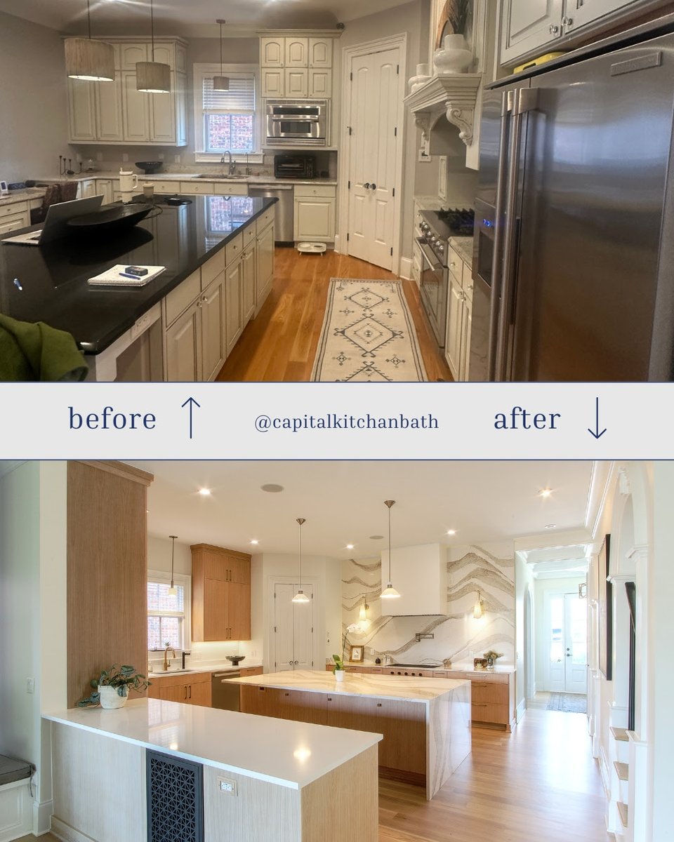 Capital_KB's tweet photo. It's transformation Thursday! This kitchen transformation is unreal! 📷 Designer: Jennifer Hensley  #capitalkitchenandbath #capitalkitchenandbathsc #kitchendesign #kitchen #heartofthehome #simplybeautiful #columbiasc #chapinsc #irmosc #lexingtonsc #lakemurraysc #beforeandafter https://t.co/CbwMu0p85r