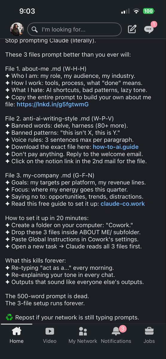 lemmeknowtruth's tweet photo. Share this screenshot and paste this to your Claude or any AI that knows you well, and see what happened: You know better than her on how to build these files, I suppose? Please build them for me https://t.co/iXMA4pfVRY