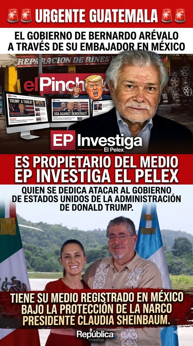 Hasta donde ha caído tan bajo el gobierno de Bernardo Arévalo.