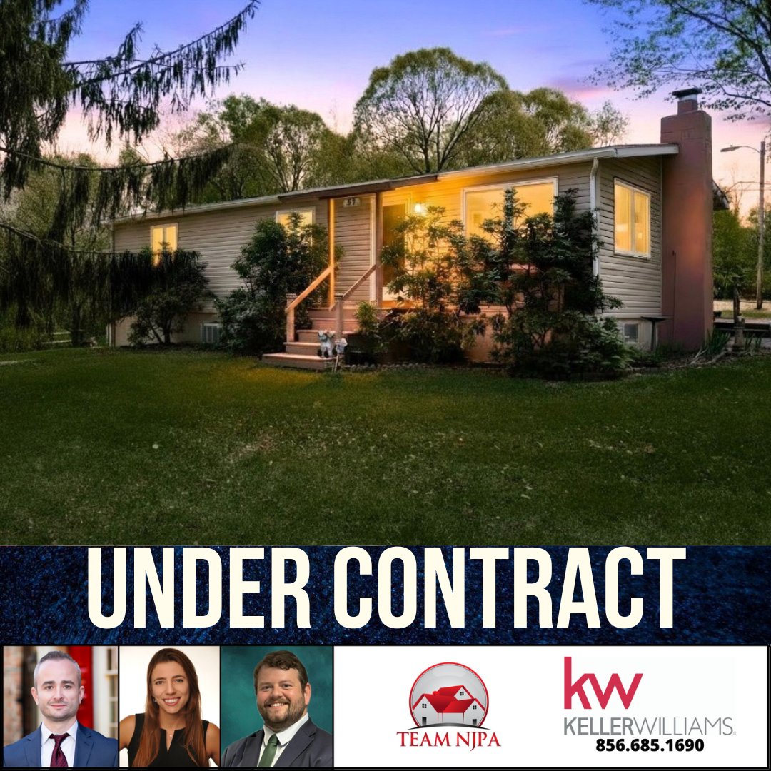 TeamNJPA's tweet photo. ✨UNDER CONTRACT!✨Congratulations to our friend for going under contract to buy this beautiful 2 bedroom, 2 bathroom rancher in desirable East Greenwich Township, Mount Royal that sits on 1.6 acres and has been lovingly maintained! https://t.co/xLSl9oHQka