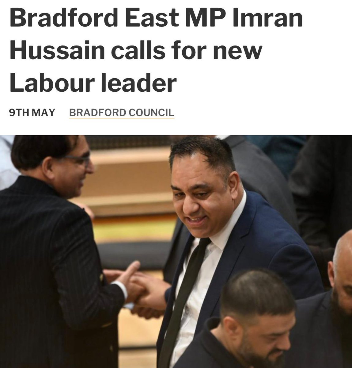 Imran Hussain MP tweet media