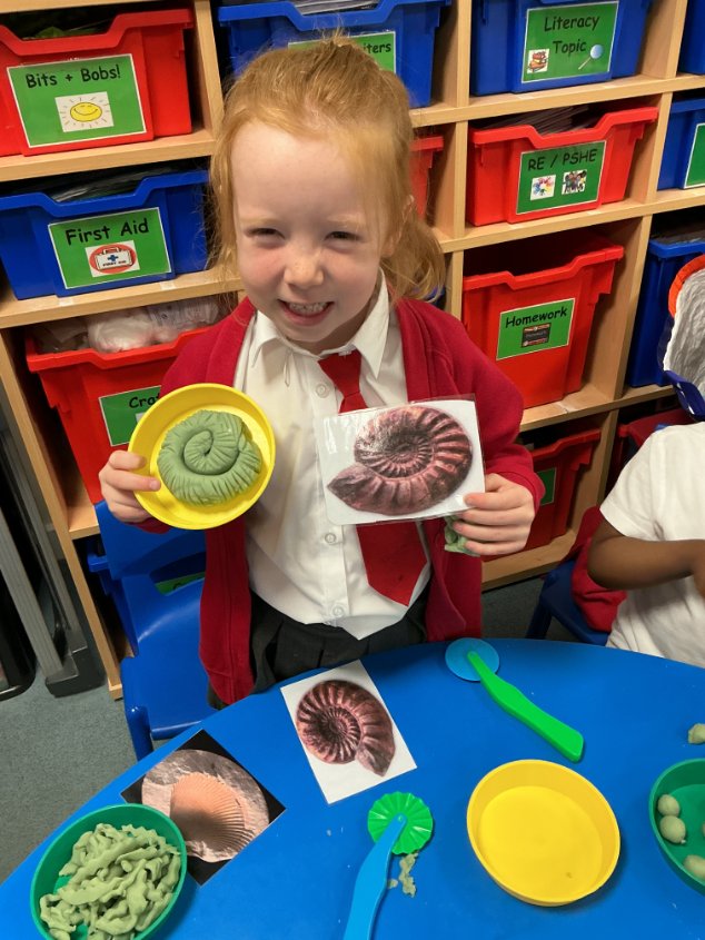 ReceptionSav's tweet photo. Reception created some great fossils in the playdough area today. #StSavHist #StSavArt https://t.co/pCxBcZCqE0