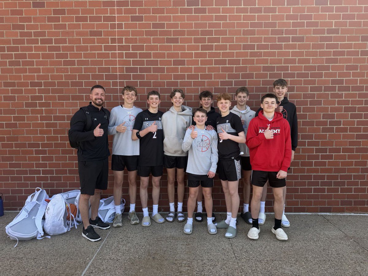 sanfordhoopsfgo's tweet photo. 1️⃣4️⃣u Boys ⚫️ finished with a 2️⃣-1️⃣ record at the Prep Hoops Battle at the Lakes in the cities this weekend‼️

Way to WORK and compete all weekend long!

Happy Mother’s Day!

#SanfordSports | #TogetherAsOne https://t.co/2CmyaFO1yP