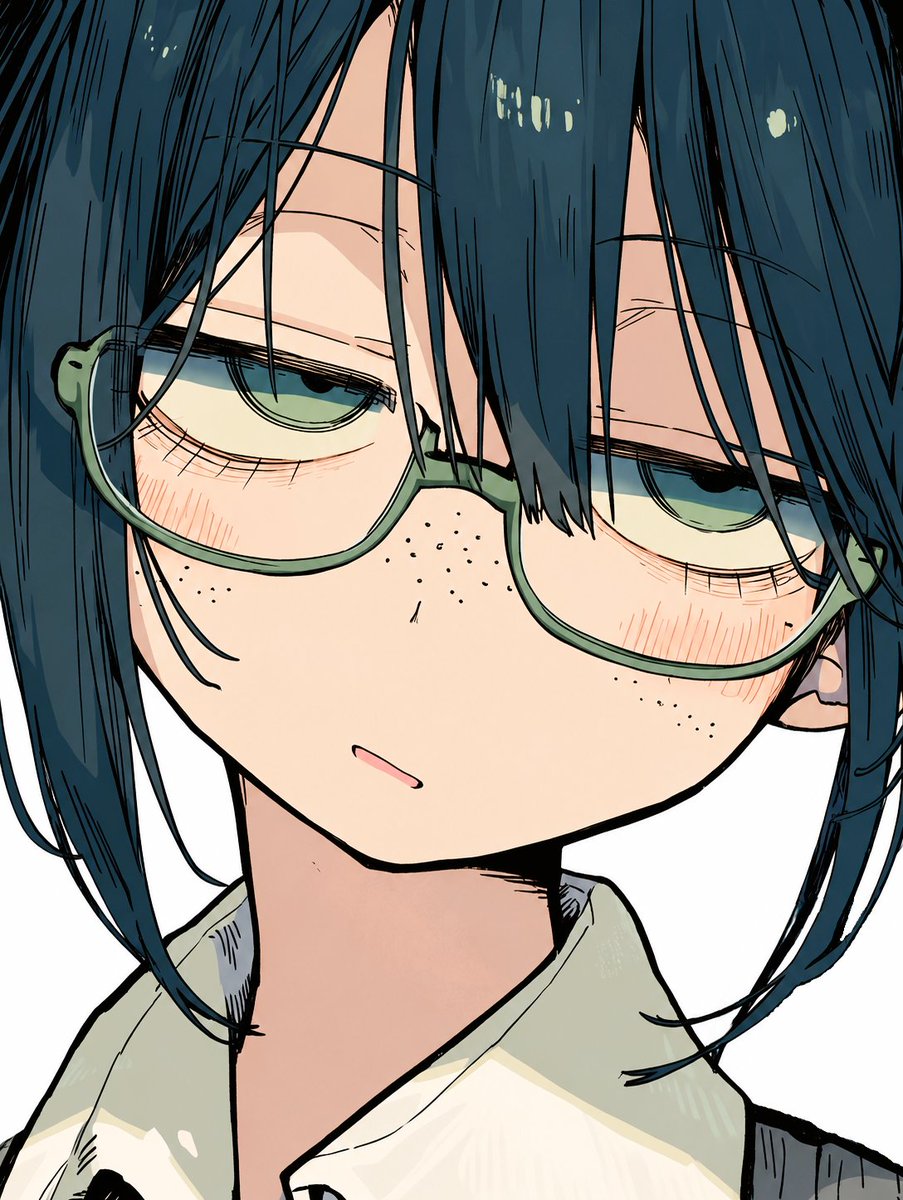 gufutokuku999's tweet photo. 『三白眼のジト目女子』
 一日一ジト目  
ジト目養分の補給タイム https://t.co/RHAwChOjO2