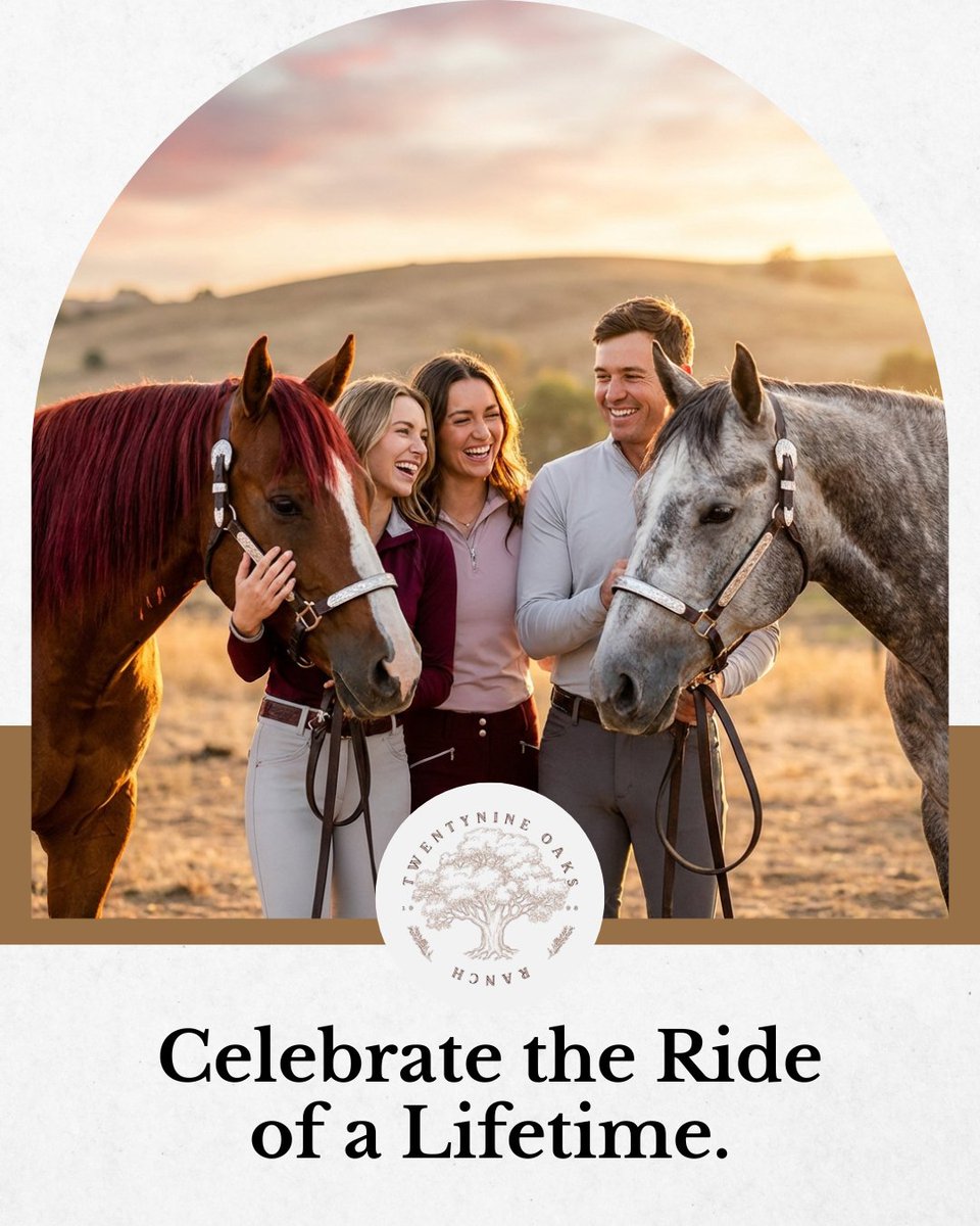 MetrowLynn's tweet photo. Celebrate birthdays, anniversaries, and milestones with a unique experience at Twenty Nine Oaks Ranch. Horseback riding creates unforgettable memories—plan your special moment with us today.  
https://t.co/VR8AZGleaQ  
#CelebrateLife #UniqueCelebrations #HorsebackM https://t.co/gdkEdb412J