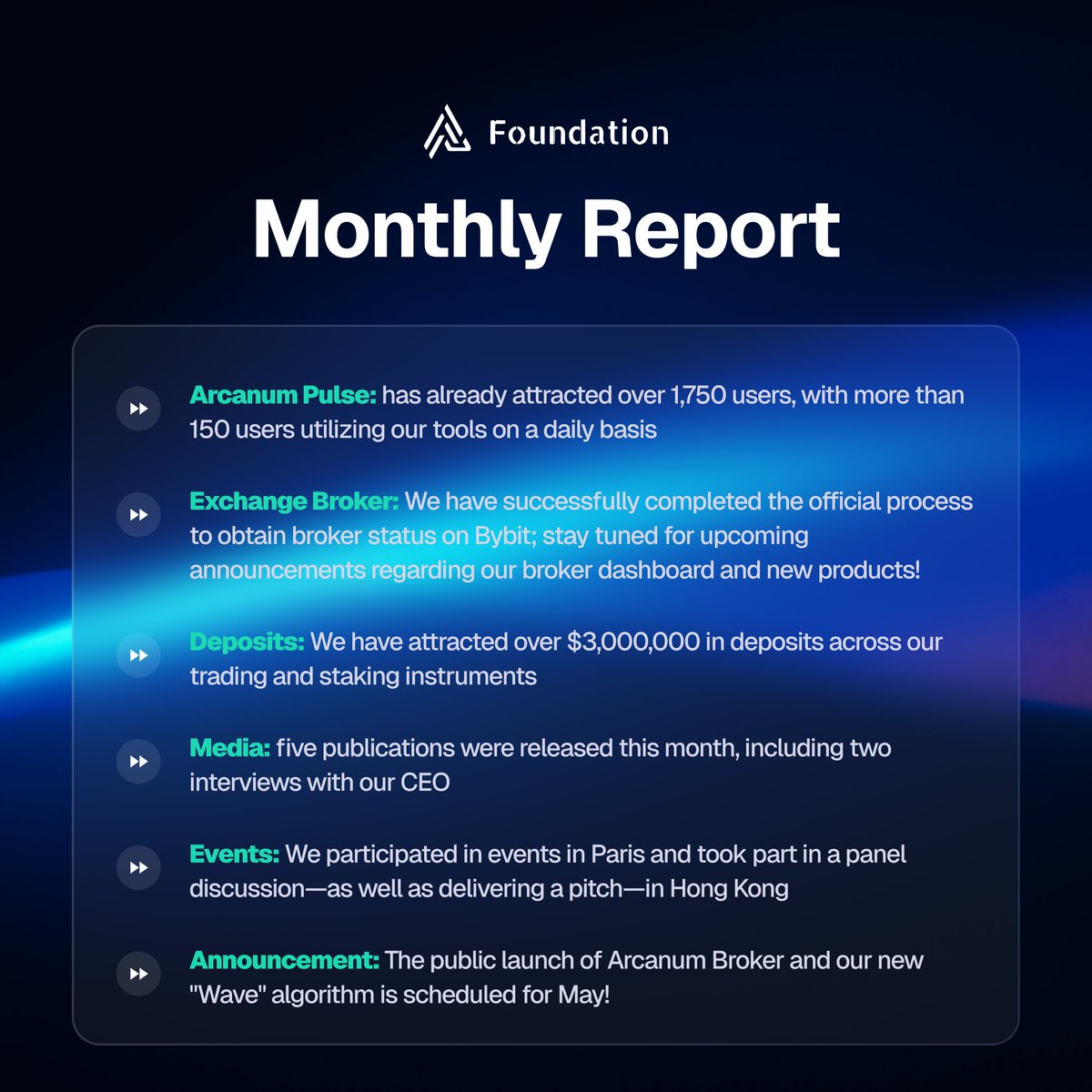 Arcanum Foundation tweet media