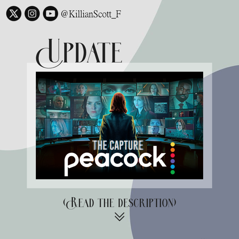 KillianScott_F's tweet photo. US fans, save the date: The Capture Season 3 will air on Peacock starting June 18th 🔥
#killianscott #noahpierson #willwalker #thecapture #irish #irishactor https://t.co/GgdQRxnp2n
