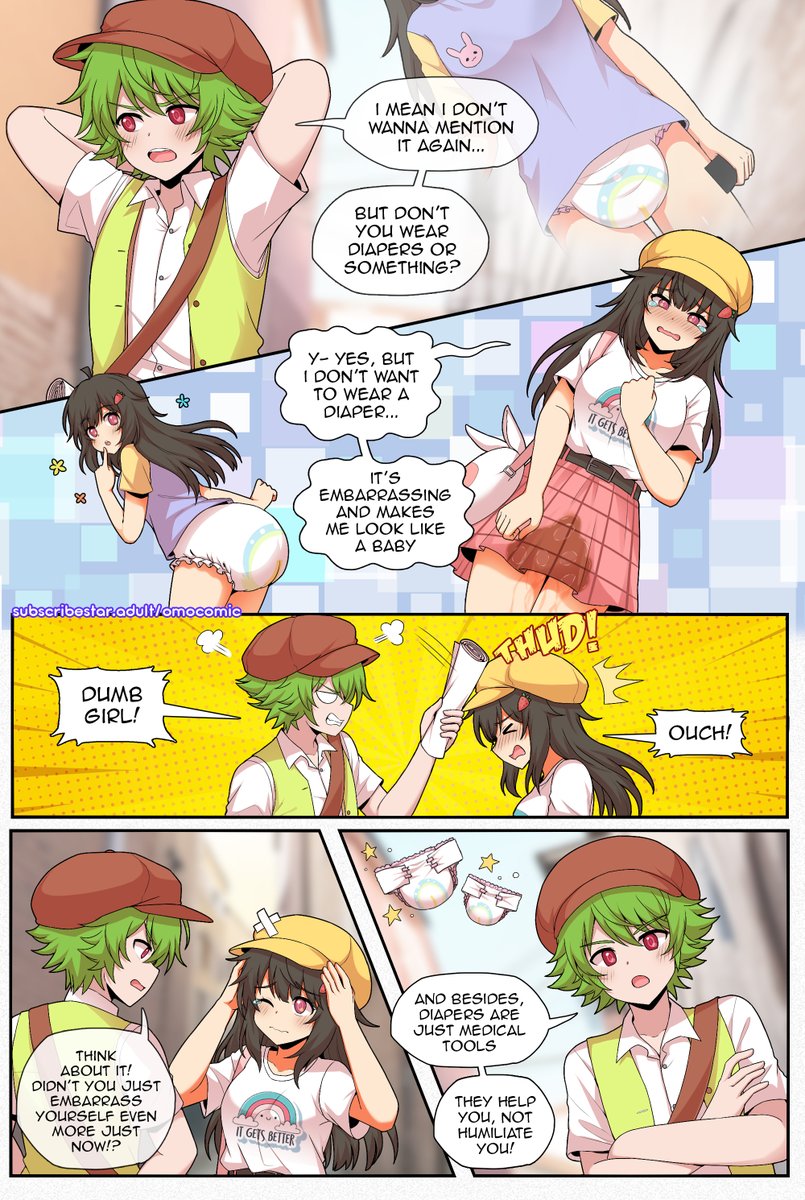 Free Released!  Nappy Boarding House Page 72
 
If your crush wearing diaper will you love them more?? 