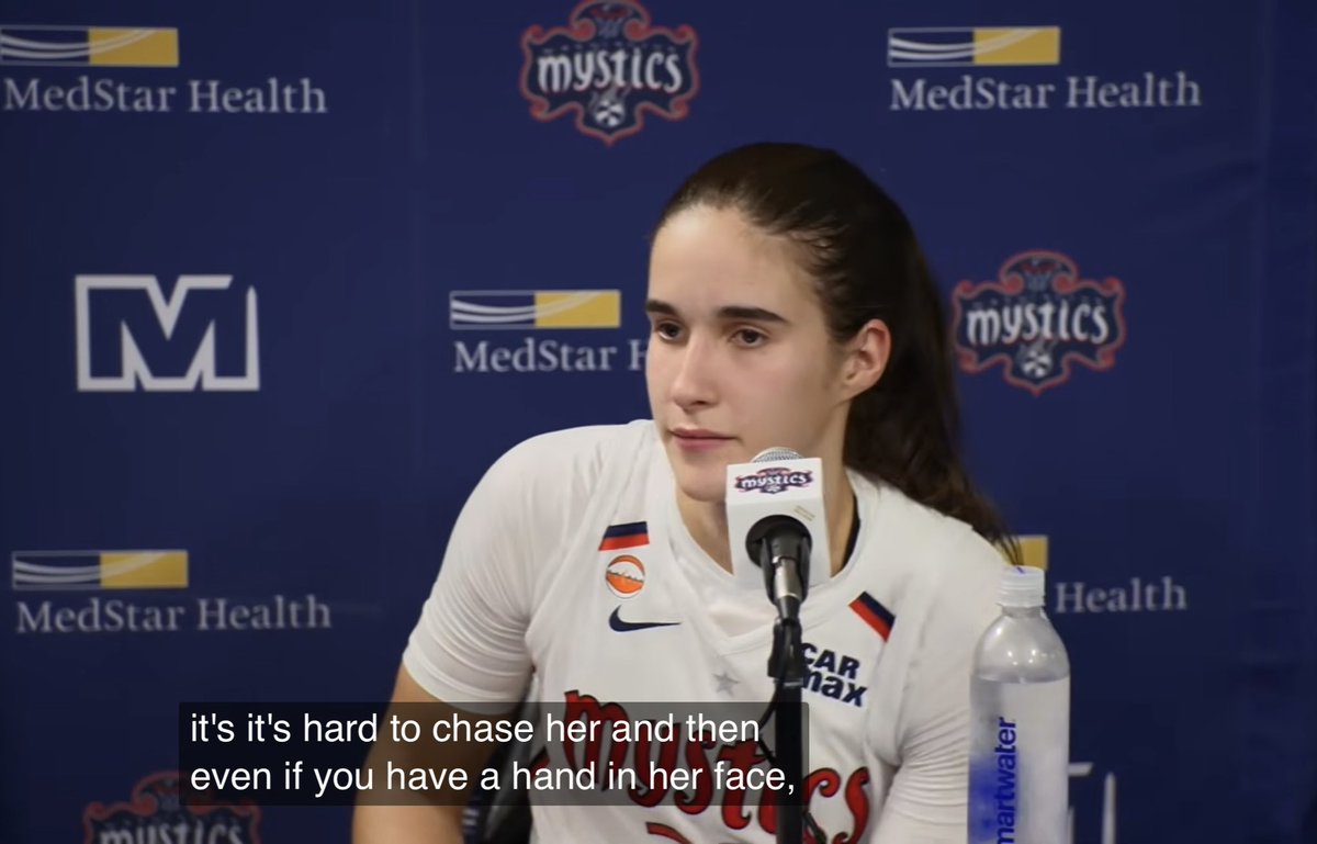 karen__lucia's tweet photo. Sonia Citron talks about Marine: It's difficult to guard and she'll make three-pointers right in your face 🗣️ https://t.co/OnQBootErh