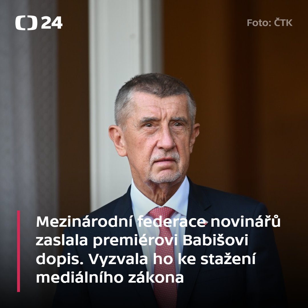 Newsroom ČT24 tweet media
