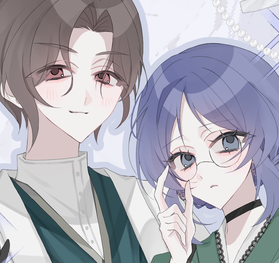 white_kigyo03's tweet photo. 描き合い♡♡♡ https://t.co/G6mF5j7eOk