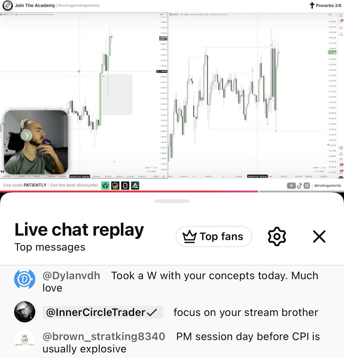 Trading Patiently | Cam tweet media