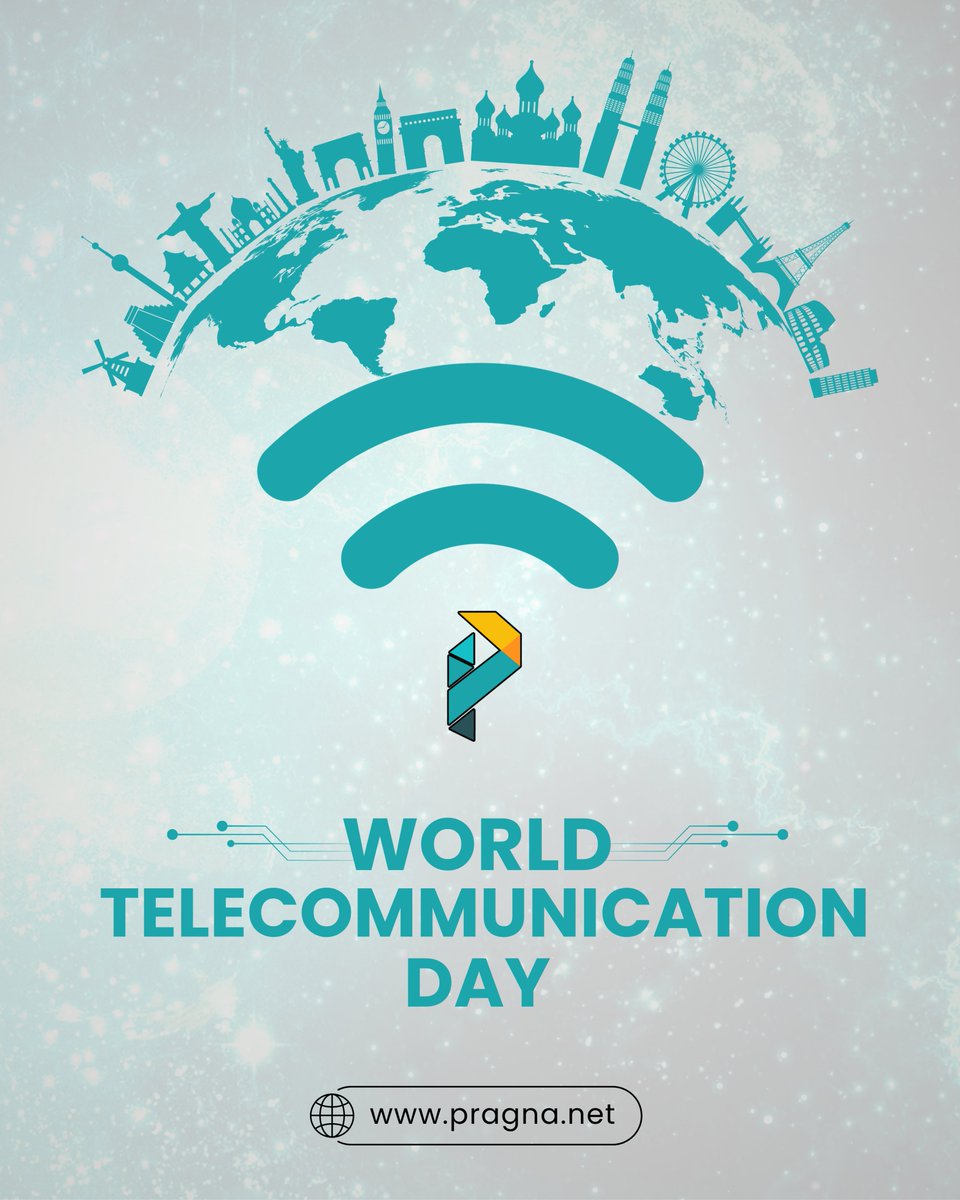 PragnaSolution's tweet photo. 🌐 Connectivity is transforming the future of hiring. Wishing everyone a meaningful World Telecommunication and Information Society Day from Pragna Solutions! 📡

#WorldTelecommunicationDay #FutureOfWork #PragnaSolutions https://t.co/2dI4QVhHyy
