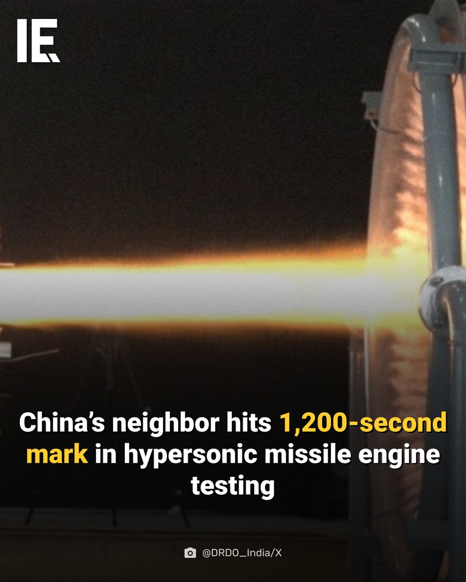 IntEngineering's tweet photo. Hypersonic weapons could reshape future warfare because of speed, and maneuverability.
https://t.co/C47WTH6bhy
#HypersonicMissile #Scramjet #IndiaDRDO https://t.co/btIG6eKck5