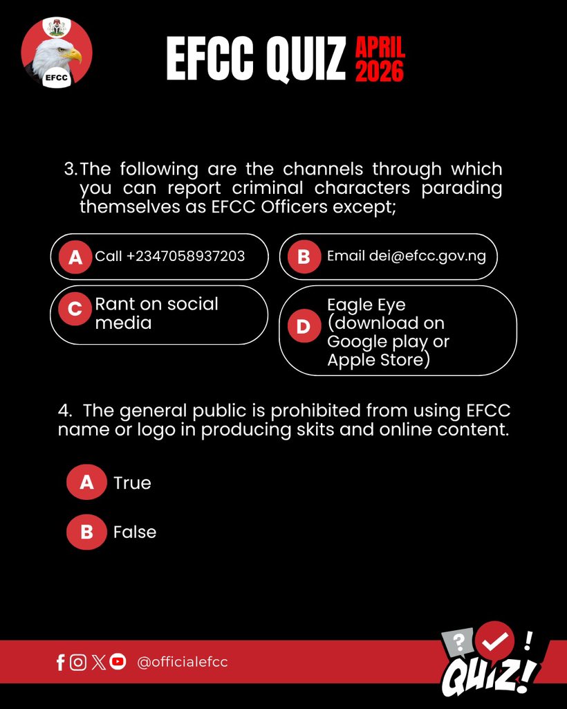 EFCC Nigeria tweet media